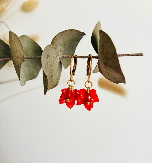 Boucles d’oreilles érable 🍁