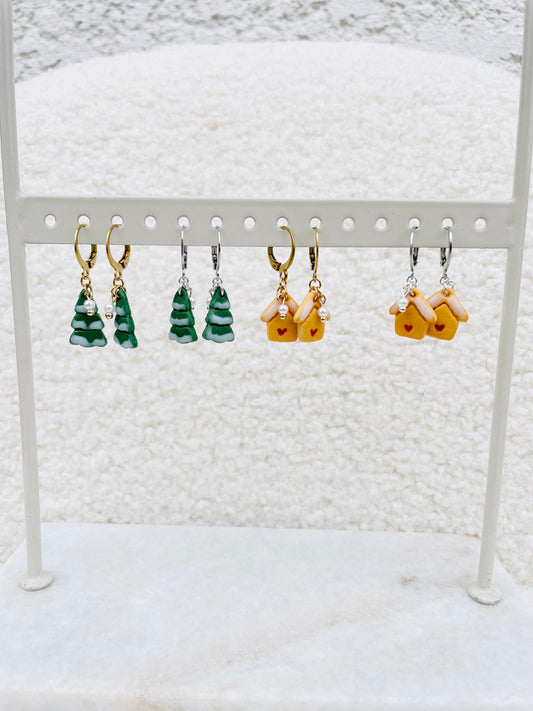 Boucles d’oreilles de Noël 🎄