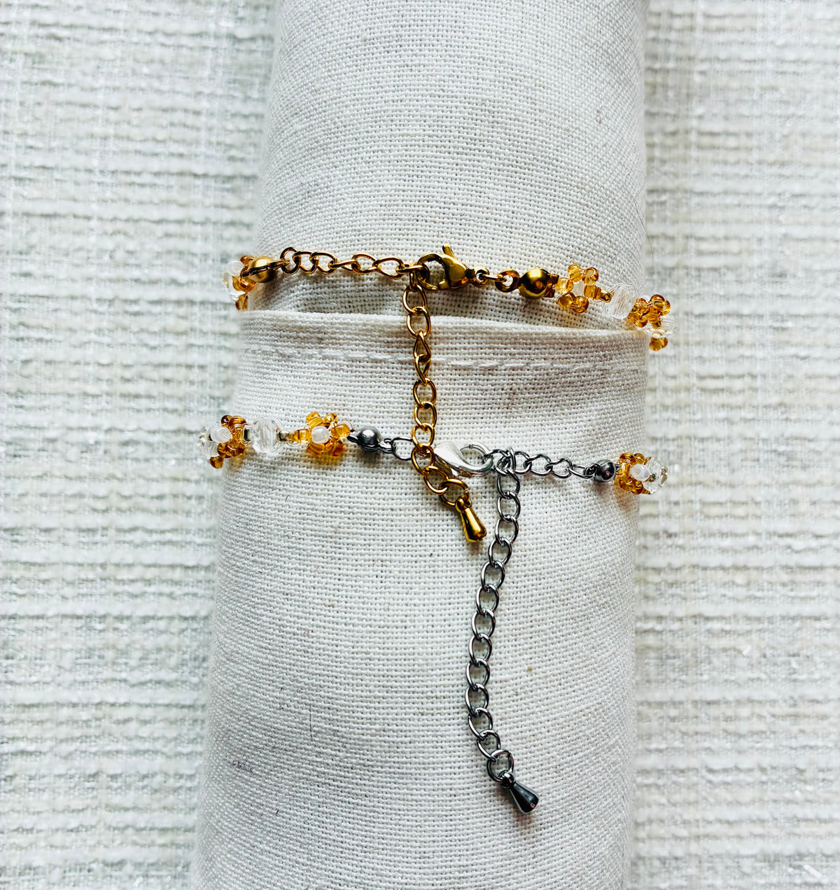 Bracelet fleurs d’automne