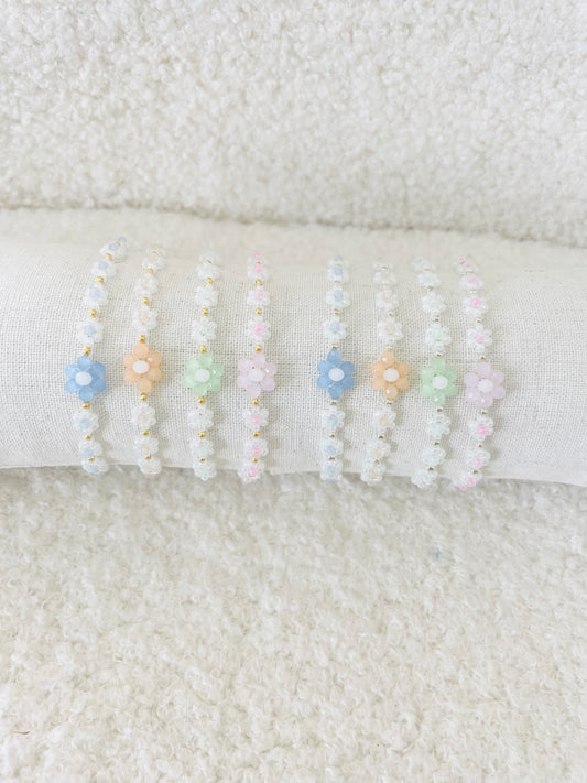 Bracelets fleurs 🌸