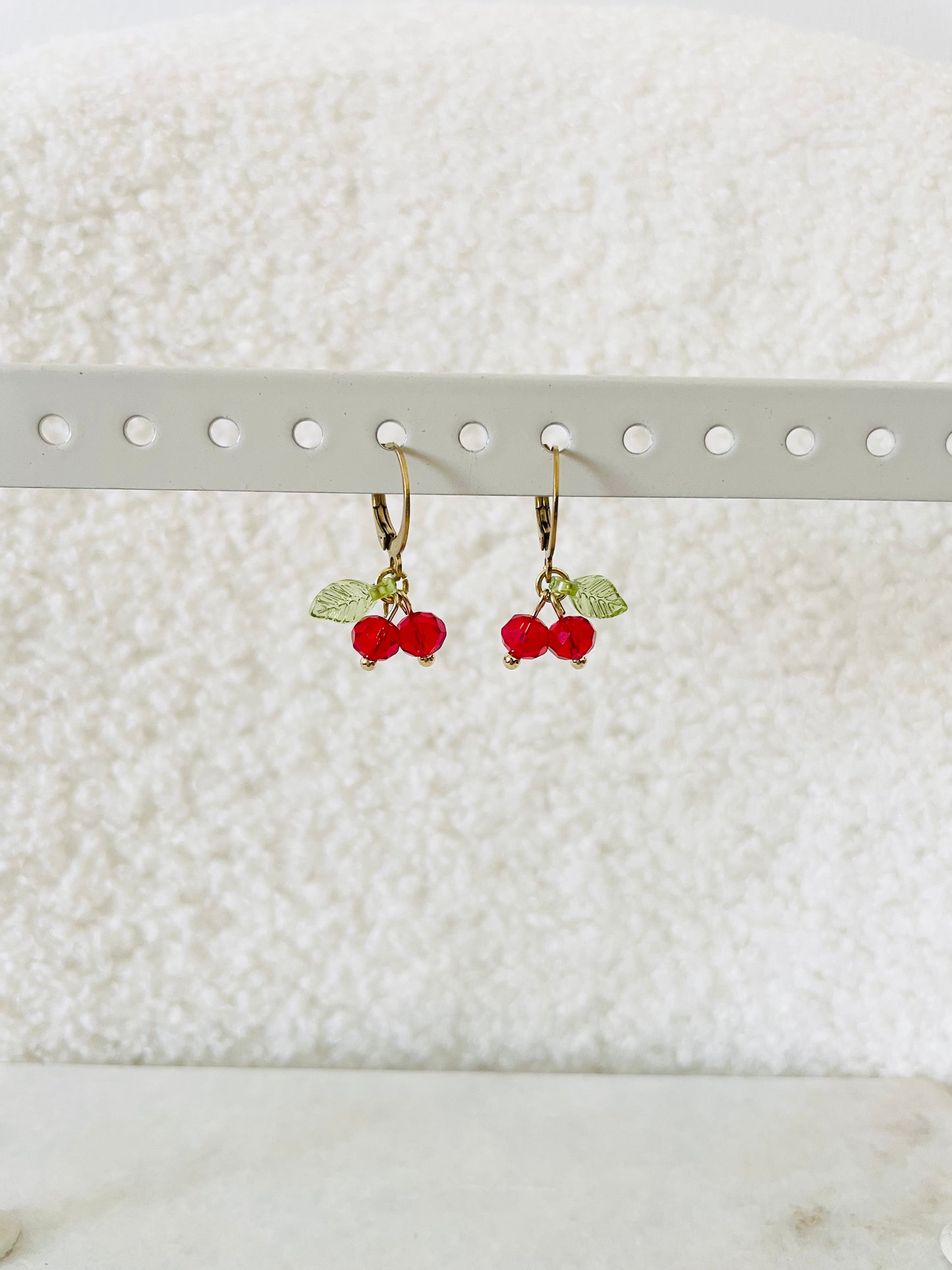 Créoles petites cerises 🍒