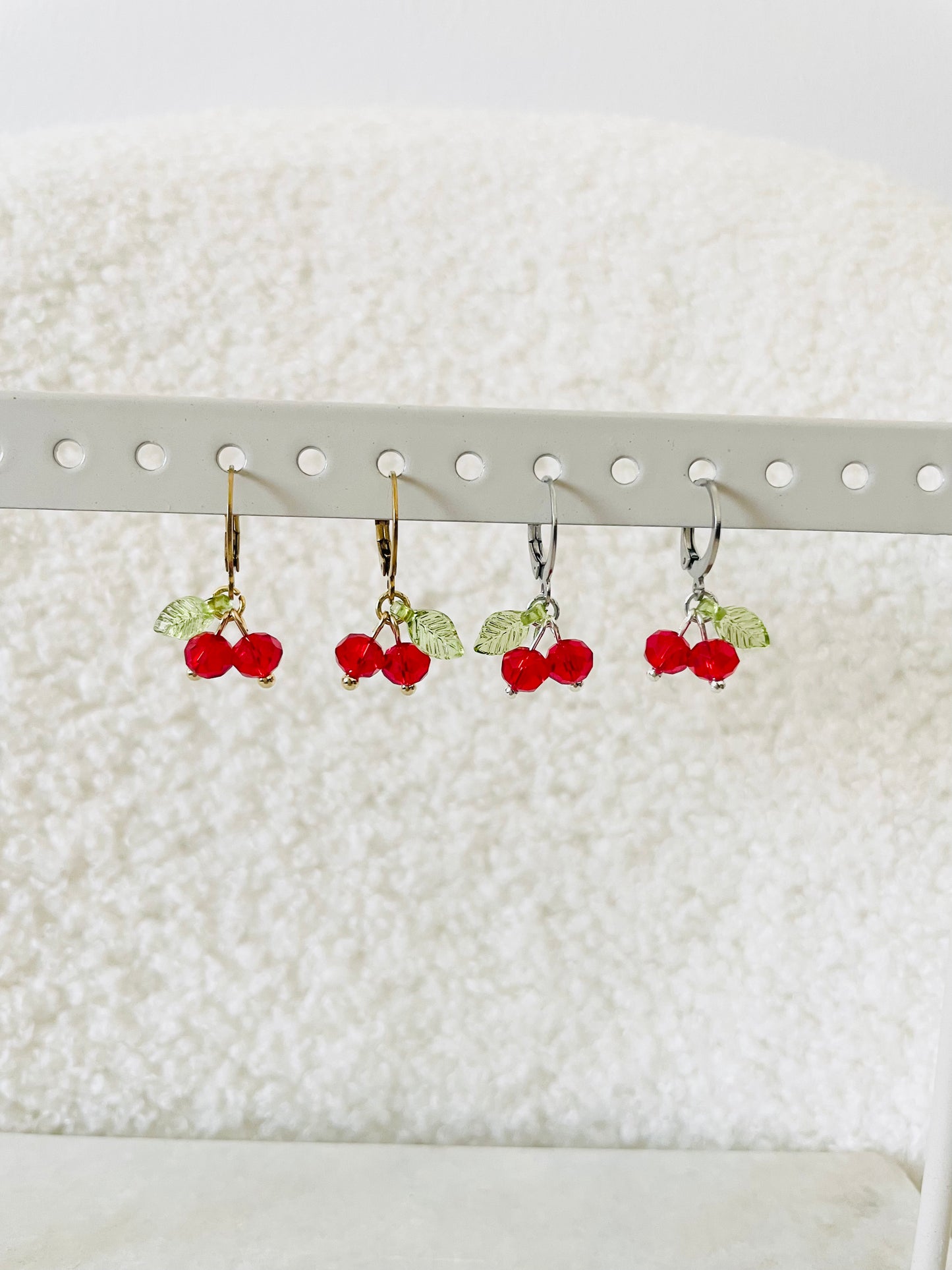 Créoles petites cerises 🍒