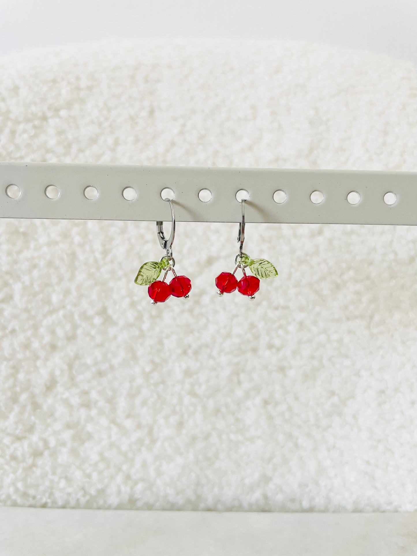 Créoles petites cerises 🍒